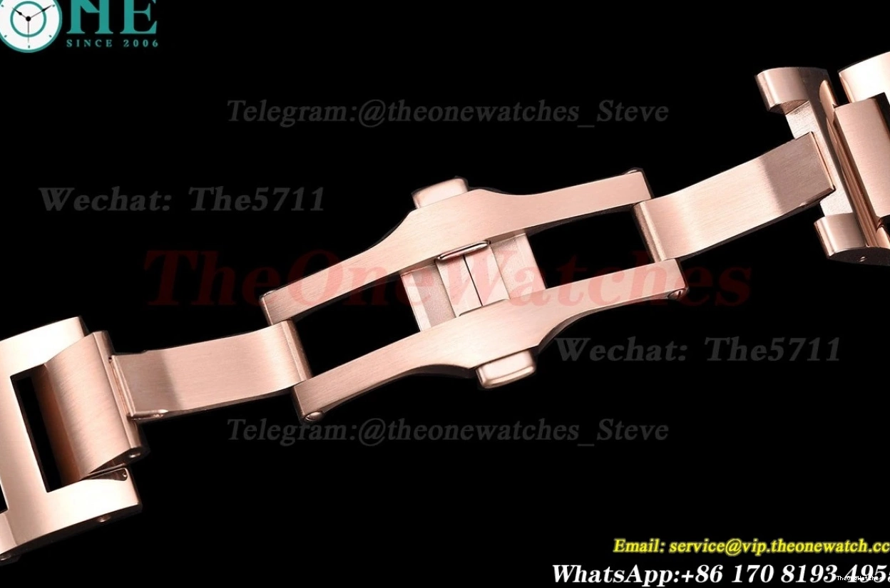 RG MY8215 De RG GDF Dial White Bleu Dia Ballon Cartier 42mm 0128